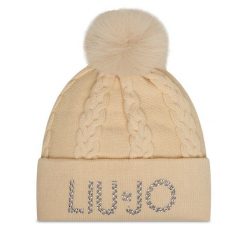 Czapka Liu Jo. Brązowe czapki damskie Liu Jo, na zimę, bez wzorów. Za 299.99 zł.