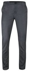 Szaro-Granatowe Casualowe Męskie Spodnie -Tomy Walker- Zwężane, Chinosy. Szare eleganckie spodnie męskie Tomy Walker, bez wzorów, z elastanu. Za 149.00 zł.
