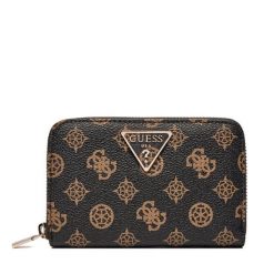 Portfel Guess. Brązowe portfele damskie Guess. Za 189.99 zł.