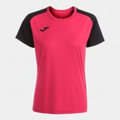 Koszulka do piłki nożnej damska Joma Academy IV. Czarne bluzki damskie Joma, l, bez wzorów, sportowe, bez kołnierzyka, bez ramiączek. W wyprzedaży za 78.65 zł.