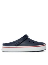 Crocs Klapki Crocs Crocband Clean Clog 208371 Granatowy. Niebieskie klapki męskie Crocs, bez wzorów, z tworzywa sztucznego, bez zapięcia. Za 179.99 zł.