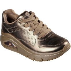 Buty sportowe damskie Skechers Uno Icon Lustrous Air. Brązowe obuwie sportowe damskie Skechers, bez wzorów, z syntetyku, bez zapięcia. Za 490.00 zł.