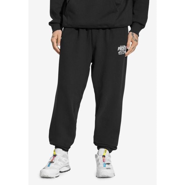 Spodnie dresowe męskie Prosto Flathead. Czarne spodnie sportowe męskie Prosto., m, bez wzorów, z dresówki. Za 309.99 zł.