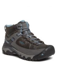 Keen Trekkingi Targhee III Mid Wp 1023040 Szary. Szare obuwie sportowe damskie Keen, ze skóry, bez zapięcia. Za 449.00 zł.