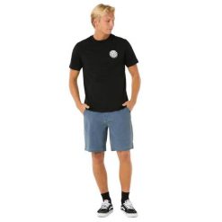 Spodenki Rip Curl - BOARDWALK CORD WIZ - WASHED NAVY. Niebieskie szorty męskie Rip Curl, bez wzorów, sportowe. Za 300.00 zł.