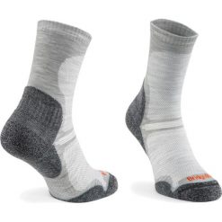 Męskie skarpety trekkingowe Bridgedale Ultralight T2 Performance Crew Merino. Szare skarpety męskie Bridgedale, bez wzorów. Za 92.99 zł.