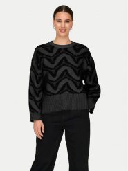 ONLY Sweter Jane 15332157 Szary Regular Fit. Szare swetry nierozpinane damskie ONLY, xs, bez wzorów, z syntetyku, bez kołnierzyka, bez ramiączek. Za 129.99 zł.