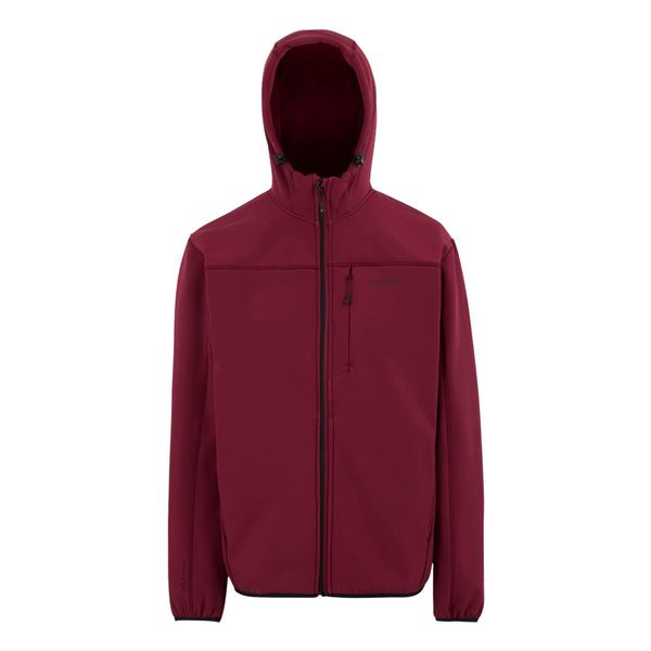 Kurtka Męska Ossek Soft Shell. Czerwone kurtki męskie Regatta, m, bez wzorów, z elastanu, z kapturem. Za 112.99 zł.
