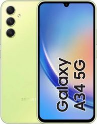 Smartfon Samsung Galaxy A34 5G 6/128GB Zielony (SM-A346BLG). Zielone smartfony SAMSUNG. Za 1,223.35 zł.