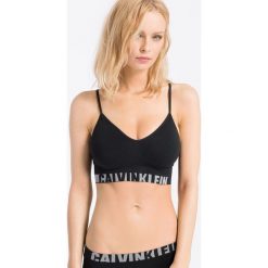 Calvin Klein Underwear - Biustonosz. Czarne bielizna sportowa damska Calvin Klein Underwear, l, bez wzorów, z dzianiny. W wyprzedaży za 119.90 zł.