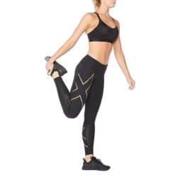 Damskie legginsy kompresyjne o średnim stopniu kompresji 2XU Light Speed. Czarne legginsy damskie 2XU, bez wzorów. Za 676.00 zł.