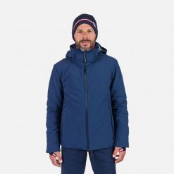 Kurtka narciarska męska Rossignol Cieloalto Jkt. Niebieskie kurtki sportowe męskie Rossignol, na zimę, l, bez wzorów, bez kaptura, narciarskie. Za 1,799.00 zł.