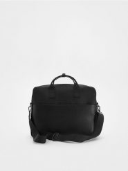 Torba aktówka na ramię - czarny. Czarne torby na ramię męskie Reserved, ze skóry, na ramię, małe. W wyprzedaży za 119.99 zł.