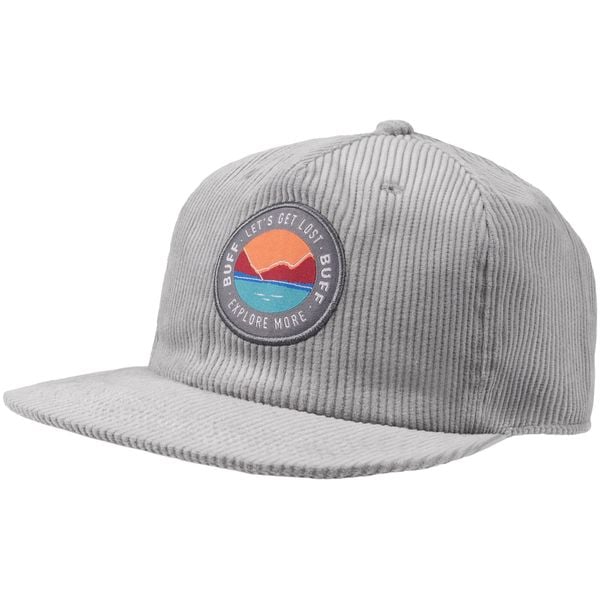 Czapka z daszkiem Trucker. Szare czapki damskie Buff, na zimę, bez wzorów, z bawełny, casualowe. Za 154.99 zł.