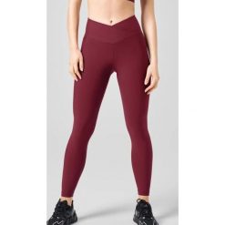 Legginsy Casall Overlap High Waist Tights. Brązowe bielizna sportowa damska Casall, bez wzorów. Za 399.99 zł.