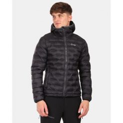 Męska kurtka ocieplana Kilpi ALBA-M. Czarne kurtki męskie Kilpi, m, bez wzorów, bez kaptura. Za 628.61 zł.