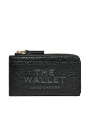 Marc Jacobs Portfel The Leather Top Zip Multi 2S4SMP010S02 Czarny. Czarne portfele damskie Marc Jacobs, ze skóry. Za 539.99 zł.