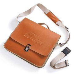 Monte Grappa torba na ramię 8L College brązowa z eko-skóry. Brązowe torby na ramię męskie SELLE MONTE GRAPPA, ze skóry, na ramię. Za 345.40 zł.