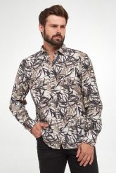 Koszula męska Hanson3-W JOOP! JEANS. Koszule męskie JOOP! Jeans, l, bez wzorów, z jeansu, bez kołnierzyka, bez ramiączek. W wyprzedaży za 298.35 zł.