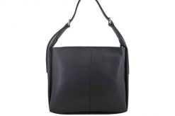 Shopper bag skórzany BARBERINI'S czarny 915-1. Czarne shopperki damskie Barberinis, bez wzorów, ze skóry, na ramię, duże, bez dodatków. Za 271.99 zł.