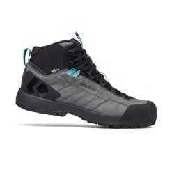 Damskie buty turystyczne Black Diamond Mission LTHR WP Aprch. Niebieskie obuwie trekkingowe damskie Black Diamond, z gumy, bez zapięcia. Za 718.50 zł.