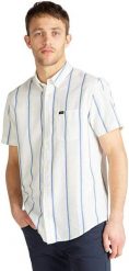 MĘSKA KOSZULA LEE BUTTON DOWN SS REGULAR FIT SUMMER GREEN L886DHNK 112123628. Zielone koszule męskie Lee, l, bez wzorów, bez kołnierzyka, bez ramiączek. Za 129.99 zł.