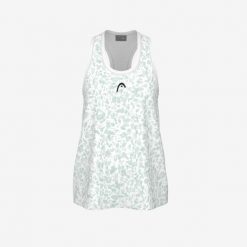 Koszulka bez rękawów damska AGILITY Tank Top. Niebieskie topy damskie Head, xl, bez wzorów, sportowe, bez kołnierzyka, bez ramiączek. W wyprzedaży za 182.00 zł.