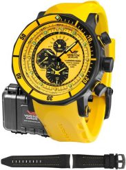 Zegarek męski Vostok Europe YM86-620C504S żółty. Żółte zegarki męskie Vostok Europe, bez wzorów. Za 5,915.44 zł.