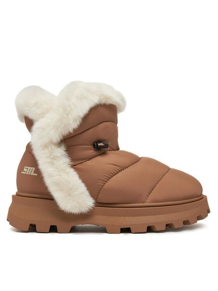 Steve Madden Śniegowce Frostee SM11003424 Brązowy. Brązowe śniegowce damskie Steve Madden, z materiału, bez zapięcia. Za 469.99 zł.