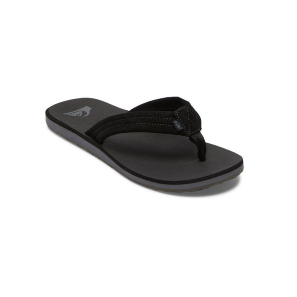 Sandały dla Mężczyzn CARVER SUEDE CORE. Brązowe sandały męskie Quiksilver, bez wzorów, z kauczuku, sportowe, bez zapięcia. Za 139.99 zł.