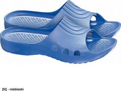 Lemigo BLMISS - klapki kąpielowe - 36-37, 37-38, 38-39, 39-40, 40-41 - niebieski. 36-37. Niebieskie klapki damskie Lemigo, bez wzorów, sportowe, bez obcasa, bez zapięcia. Za 26.55 zł.
