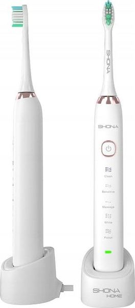 Szczoteczka Shona Med Sonic Biała. Białe szczoteczki elektryczne Shona Med. Za 96.14 zł.