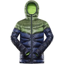 Męska kurtka zimowa ALPINE PRO Rog, S. Niebieskie kurtki męskie Alpine Pro, na zimę, m, bez wzorów, z puchu, bez kaptura. Za 270.99 zł.