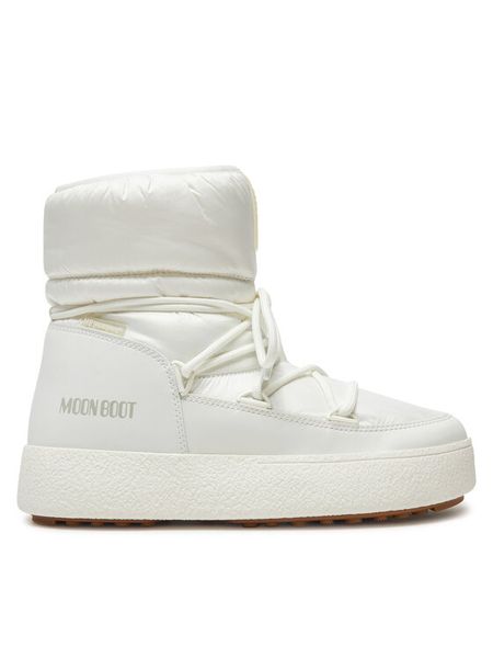 Moon Boot Śniegowce Ltrack Low Nylon WP80D2450080 Biały. Białe śniegowce damskie Moon Boot, z nylonu, bez zapięcia. Za 629.99 zł.