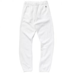Spodnie sportowe damskie Champion Elastic Cuff Pants. Białe spodnie dresowe damskie Champion, bez wzorów, z bawełny, sportowe, długie. Za 207.00 zł.