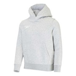 Bluza sportowa z kapturem damska Speedo Club Hoody. Szare bluzy damskie Speedo, xl, bez wzorów, sportowe, bez ramiączek, z kapturem. Za 184.49 zł.