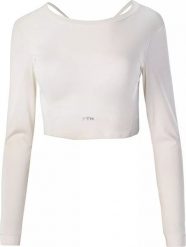 FITANU Damska koszulka z długim rękawem Fitanu FIJI W marshmallow rozmiar XL. Bluzki damskie FITANU, xl, bez wzorów, bez kołnierzyka, bez ramiączek. Za 199.98 zł.