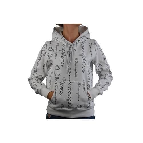 Bluza sportowa damska Champion Hooded Sweatshirt. Szare bluzy damskie Champion, m, bez wzorów, sportowe, bez ramiączek, z kapturem. Za 214.00 zł.