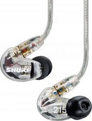 Słuchawki Shure SE215-CL-EFS. Słuchawki dokanałowe Shure. Za 479.00 zł.
