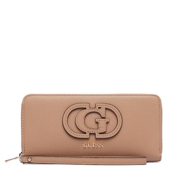 Portfel Guess. Brązowe portfele damskie Guess. Za 262.99 zł.