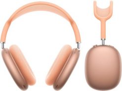 Apple AirPods Max headphones, orange. Pomarańczowe słuchawki nauszne Apple. Za 3,044.99 zł.