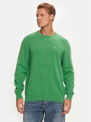 Levi's® Sweter A7207-0007 Zielony Regular Fit. Zielone swetry męskie m, bez wzorów, z bawełny, bez kołnierzyka, bez ramiączek. Za 209.99 zł.