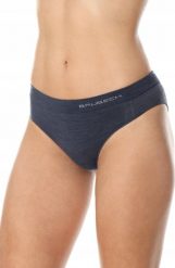 Brubeck HI10070 Biodr�wki damskie COMFORT WOOL ciemny jeans M. Bielizna sportowa damska Brubeck, m, bez wzorów, z jeansu. Za 74.80 zł.