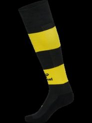 Hummel skarpety piłkarskie hmlESSENTIAL w paski czarny/żółty – BLACK/BLAZING. Czarne skarpetki damskie Hummel, bez wzorów, z bawełny. Za 78.76 zł.