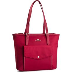 Torebka WITTCHEN - 88-4E-219-3 Czerwony. Czerwone shopperki damskie Wittchen, bez wzorów, z materiału, bez dodatków. W wyprzedaży za 329.00 zł.