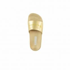 Klapki damskie Champion Slide Queens Żółty. Żółte klapki damskie Champion, bez wzorów, bez obcasa, bez zapięcia. Za 71.40 zł.