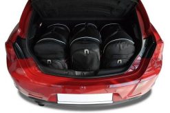 Torby Do Bagażnika Alfa Romeo Giulietta 2010-2020 3Szt Kjust. Czarne torby podróżne damskie KJUST, bez wzorów, z kauczuku. Za 944.00 zł.