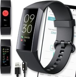 Smartwatch Active Band SMARTWATCH ZEGAREK PL MENU WODOODPORNY PULS C80. Zegarki smartwatch Active Band, bez wzorów. Za 109.99 zł.