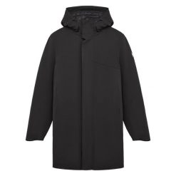 Parka Macron Arviat II. Czarne parki męskie Macron, l, bez wzorów, z nylonu, eleganckie, bez kołnierzyka, bez kaptura. Za 920.80 zł.