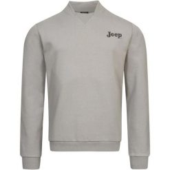 Bluza Jeep® Men Bomber Neck, 2XL — Styl i wygoda. Brązowe bluzy męskie Jeep, na zimę, m, bez wzorów, z bawełny, casualowe, bez ramiączek, bez kaptura. Za 98.07 zł.
